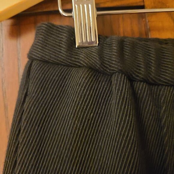 Forte Forte Pleated Trousers in Wool and Cotton Black Made in Italy Size 6 US - Picture 6 of 12